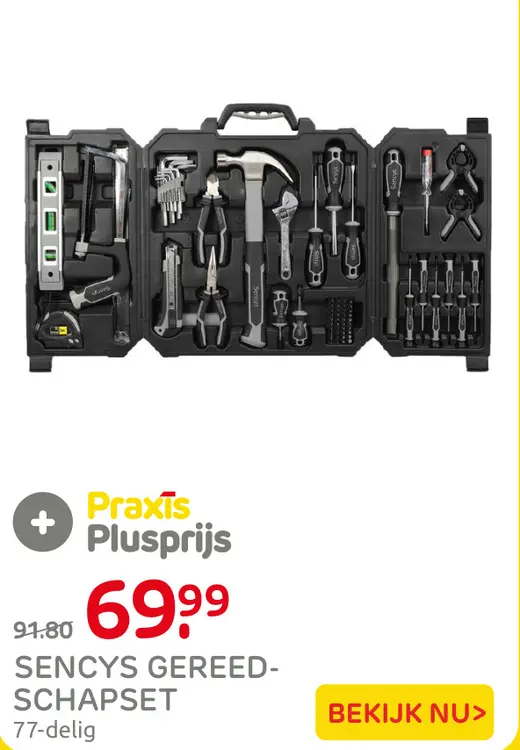 Aanbieding: Gereedschapset