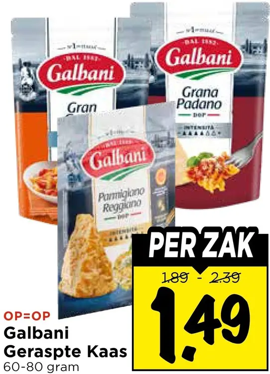Aanbieding: Geraspte Kaas