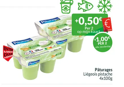 Promotie: Liégeois pistache