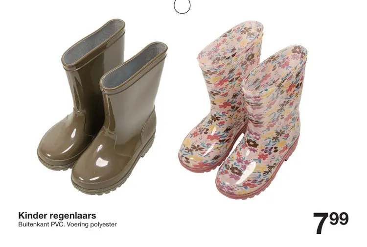 Promotie: Kinder regenlaars