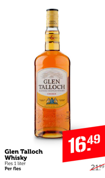 Aanbieding: Glen Talloch Whisky