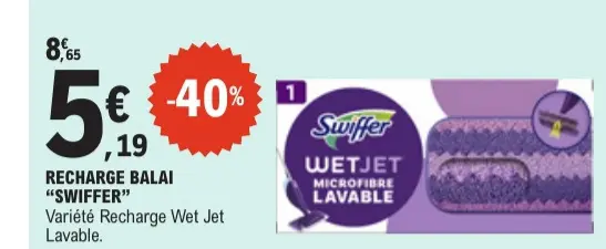 Promotie: Recharge balai