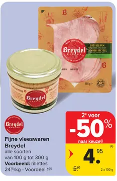 Aanbieding: Fijne vleeswaren
