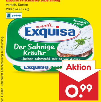 Aanbieding: Exquisa Der Sahnige Kräuter