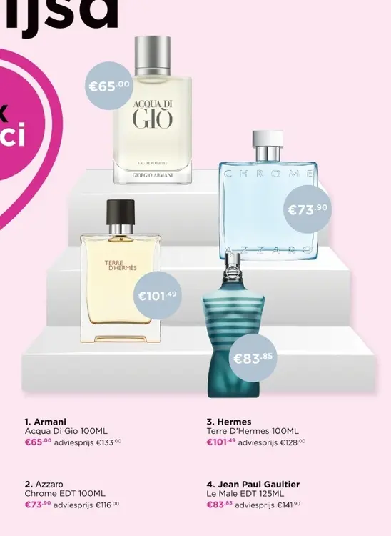 Promotie: Acqua Di Gio