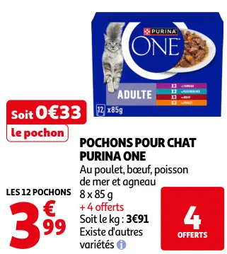 Promotie: Pochons pour chat