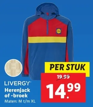 Aanbieding: Lidl heren jack