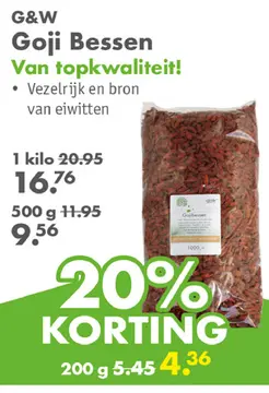 Aanbieding: Goji Bessen