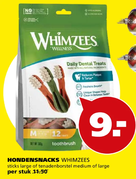 Aanbieding: Hondensnacks WHIMZEES