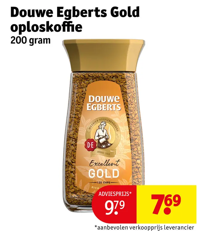 Aanbieding: Douwe Egberts Gold