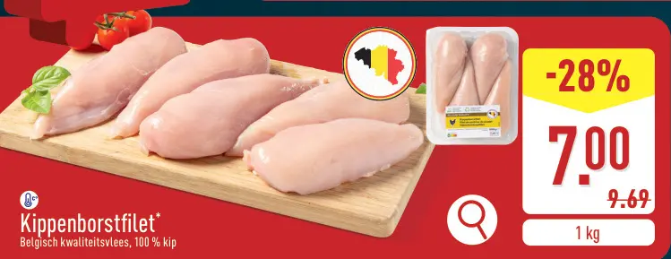 Promotie: Kippenborstfilet