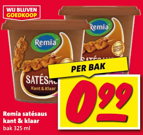 Aanbieding: Remia satésaus