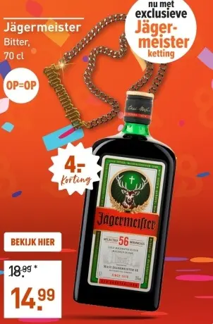Aanbieding: Jägermeister