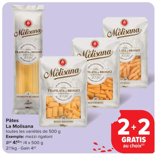 Offre: Pâtes