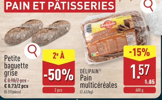 Offre: Petite baguette grise