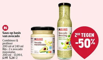 Aanbieding: Saus op basis van avocado