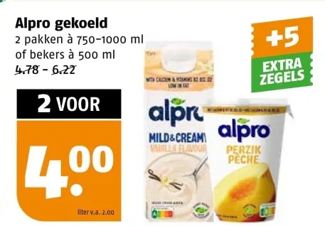 Aanbieding: Alpro gekoeld