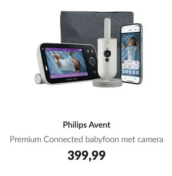 Aanbieding: Premium Connected babyfoon met camera