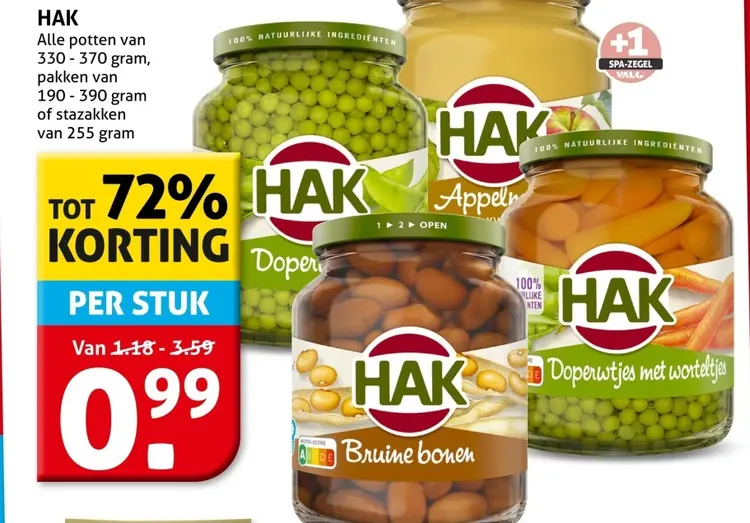 Aanbieding: Hak