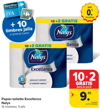 Offre: Papier-toilette Excellence