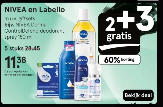 Aanbieding: NIVEA en Labello