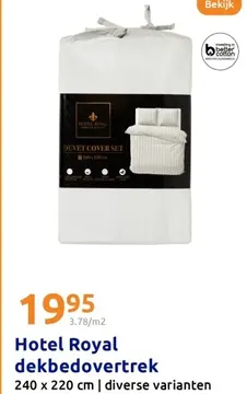 Aanbieding: Hotel Royal dekbedovertrek