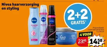 Aanbieding: Nivea haarverzorging en styling