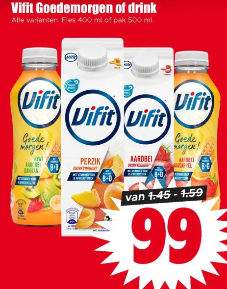 Aanbieding: Goedemorgen of drink