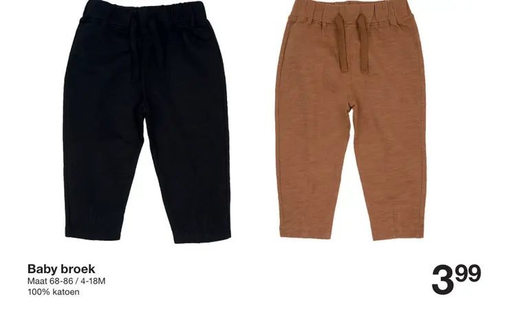 Aanbieding: Baby broek
