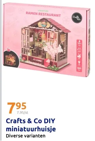 Aanbieding: DIY miniatuurhuisje