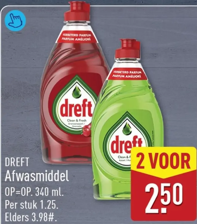 Aanbieding: Afwasmiddel