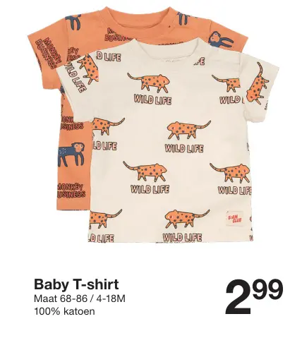 Promotie: Baby T-shirt