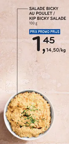 Offre: Salade Bicky au poulet / Kip Bicky salade