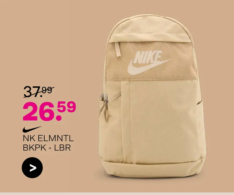 Promotie: Nk elmntl bkpk - lbr
