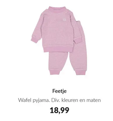 Aanbieding: Wafel pyjama