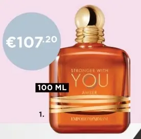 Aanbieding: Stronger With You Amber