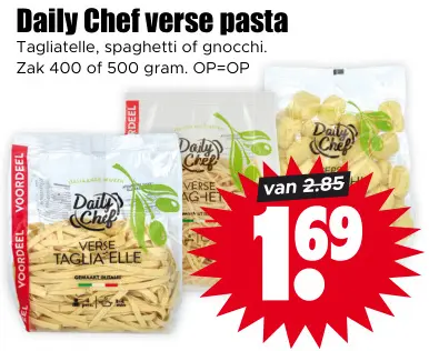 Aanbieding: Verse pasta
