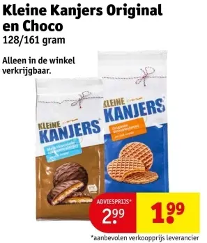 Aanbieding: Kleine Kanjers Original en Choco