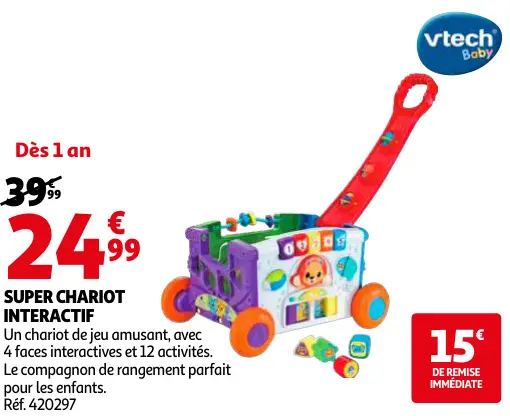Promotie: Super chariot interactif