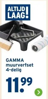 Aanbieding: GAMMA muurverfset