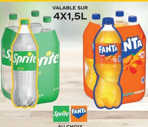Offre: Soda bouteilles