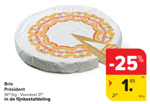 Promotie: Brie