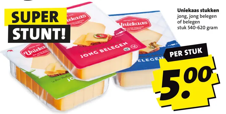 Aanbieding: Stukken jong, jong belegen of belegen