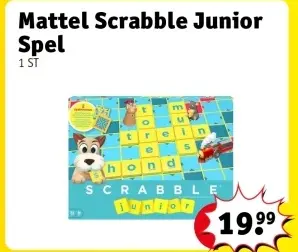 Promotie: Scrabble Junior Spel
