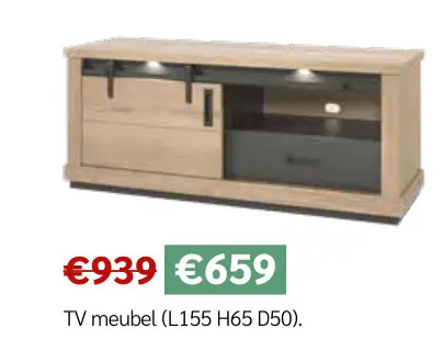 Promotie: TV meubel