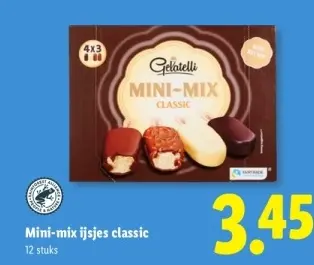 Aanbieding: Mini-mix ijsjes classic