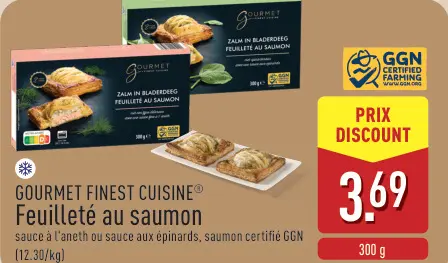 Offre: Feuilleté au saumon
