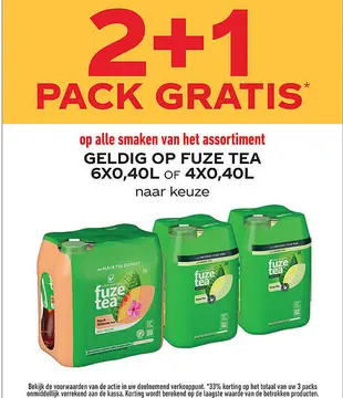 Aanbieding: Fuze tea