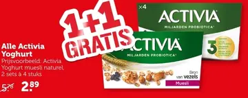 Aanbieding: Alle Activia Yoghurt