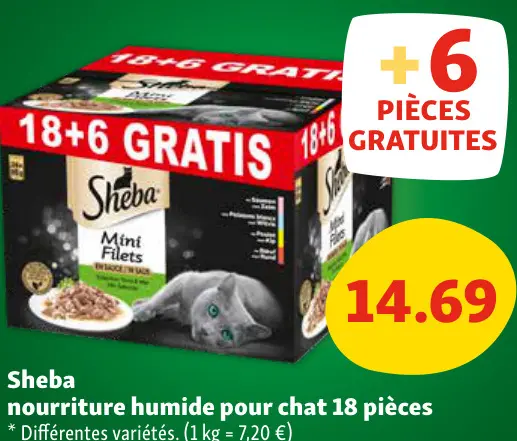Offre: Nourriture humide pour chat